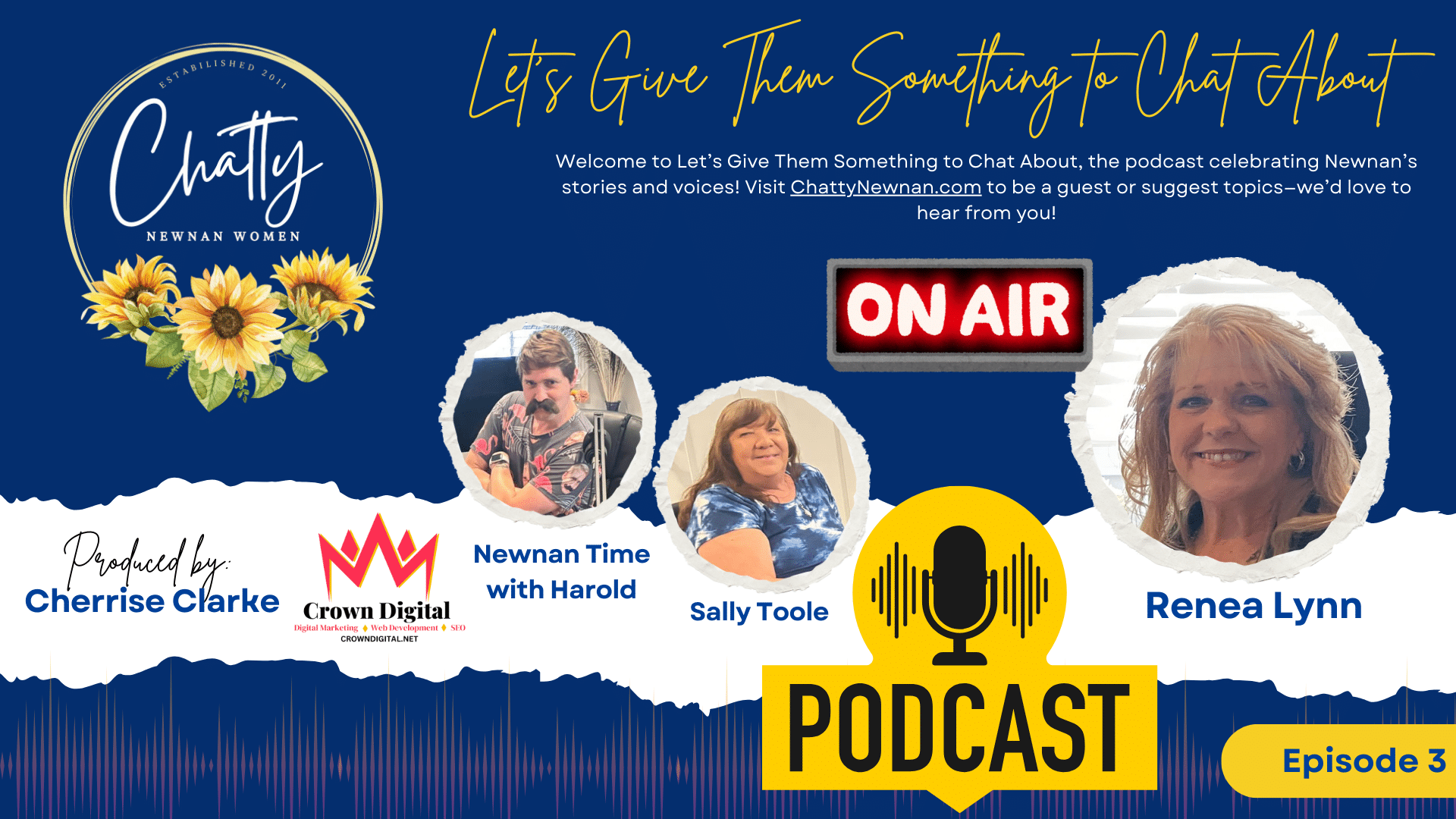 Chatty Newnan Podcast - Featuring Newnan Time with Harold & Sally Toole
