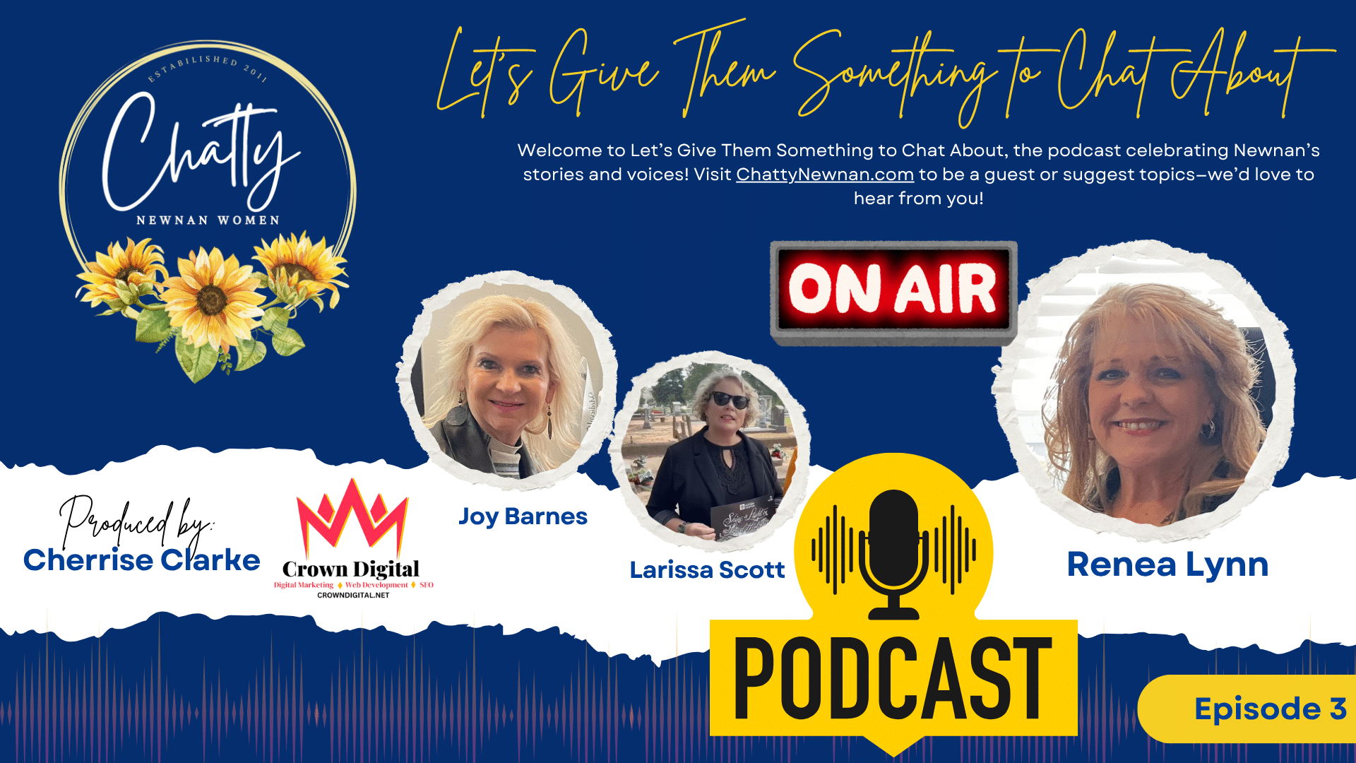 Chatty Newnan Podcast - Featuring Larissa Scott of the Newnan-Coweta History Center