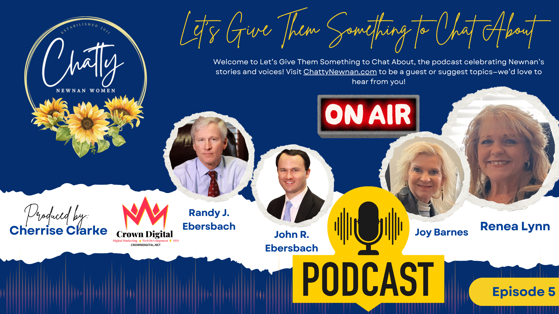 Chatty Newnan Podcast - Featuring  Attorneys Randy J. Ebersbach & John R. Ebersbach